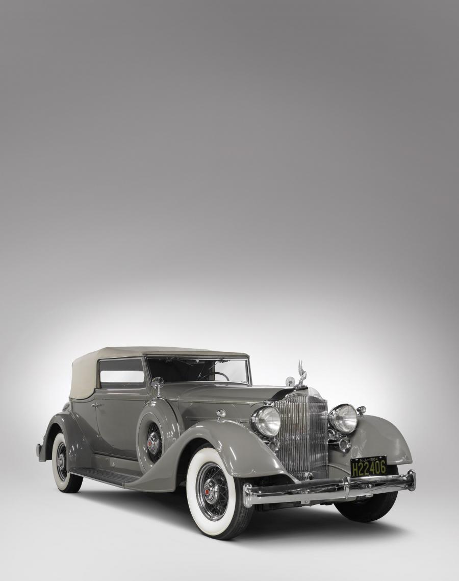  Packard Super Eight Model 1104 Convertible Victoria 1934 года  (фото 2 из 6)